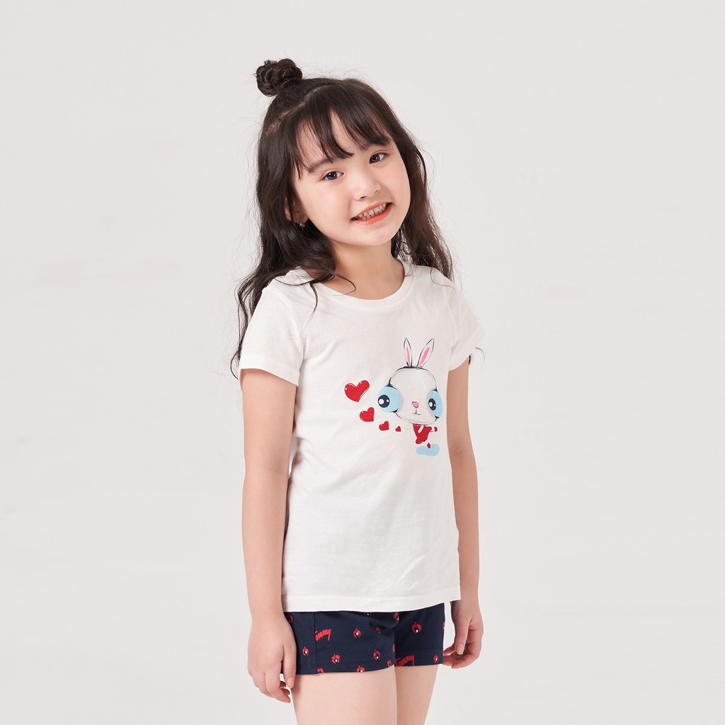Bộ Quần Áo Cộc Tay K's Closet Cho Bé Gái  E017THS/KT254THS/KT280TWS E017ONS E029ONS  E017TWS TM