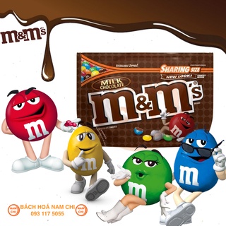 Kẹo Socola M&M Vị Sữa Sharing Size 303.3g Của Mỹ