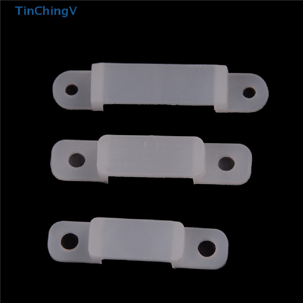 Bộ 10 Kẹp Silicon Cố Định Dải Đèn LED RGB 10 / 14 / 17mm