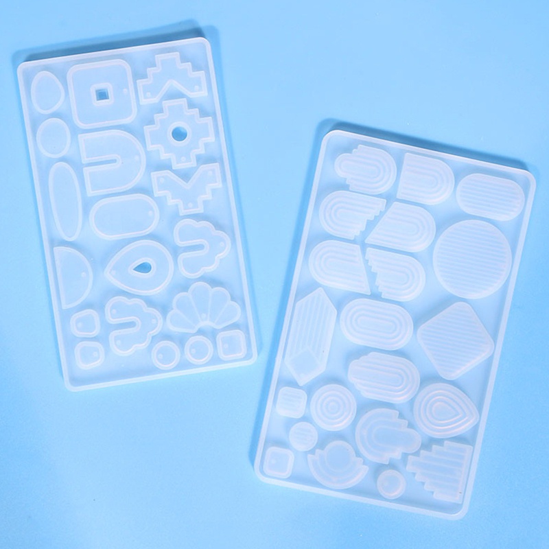 Khuôn Silicon Làm Mặt Trang Sức Bông Tai DIY Cho Nữ