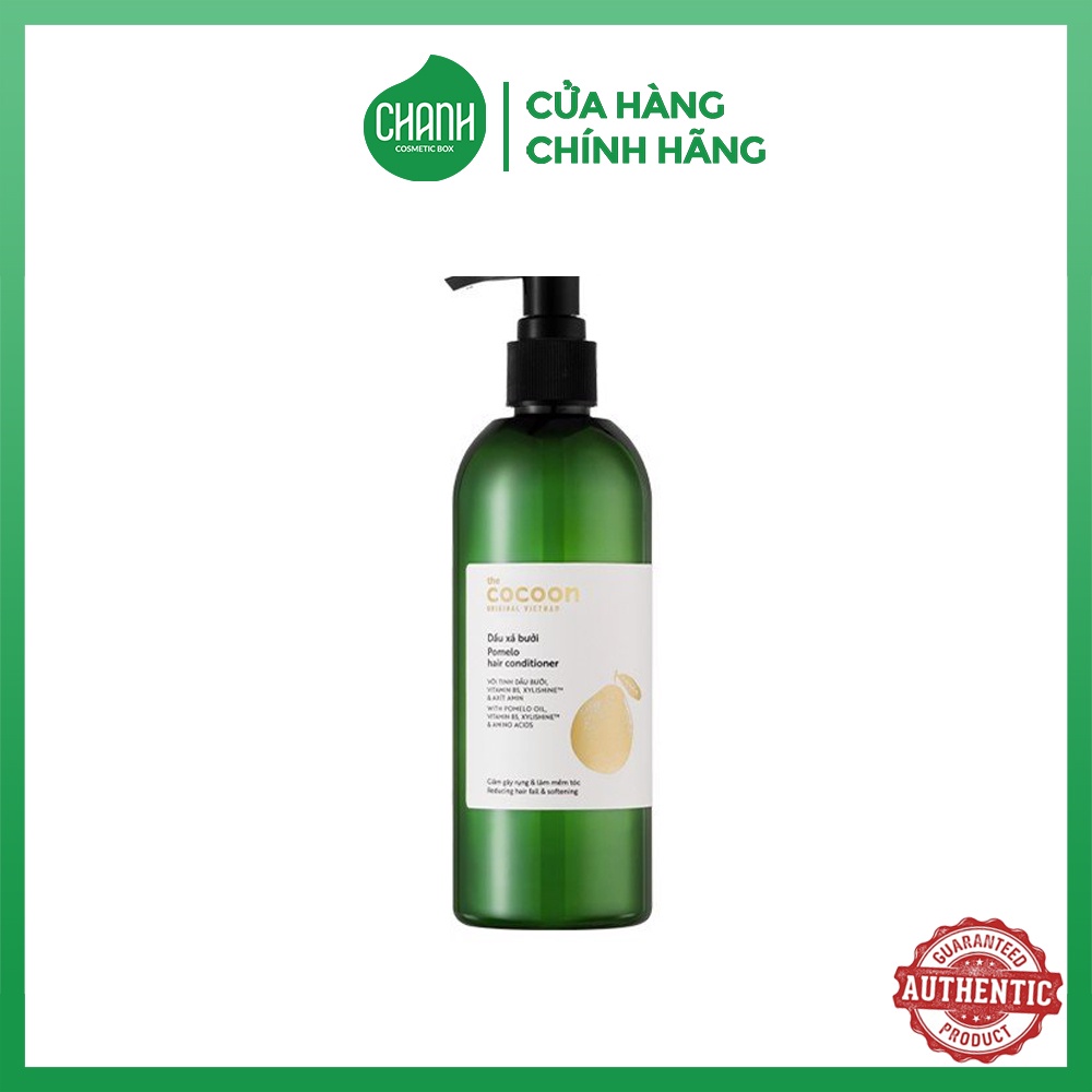 Dầu Xả Bưởi Cocoon Cung Cấp Dưỡng Chất &amp; Độ Ẩm Pomelo Hair Conditioner 310ml