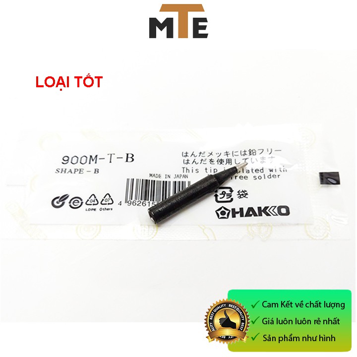 Mũi Hàn Hakko 900M-T-B, Mũi hàn thiếc tương thích với mỏ hàn 907, 936...