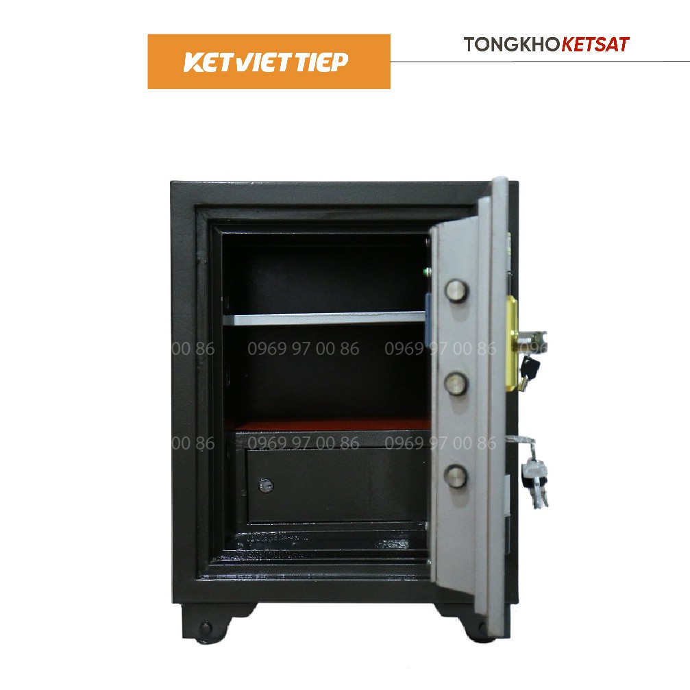 Két Sắt An Toàn - Két Điện Tử Việt Tiệp KVT405-DT Nặng 90KG
