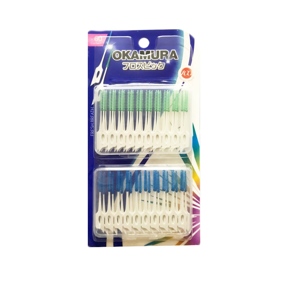 Okamura-Tăm Silicol siêu mềm Okamura Vĩ 60 cây