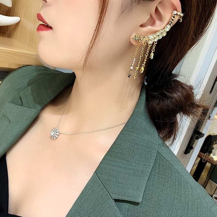 BÔNG TAI VÀNH PHONG CÁCH RETRO- MELY 1248