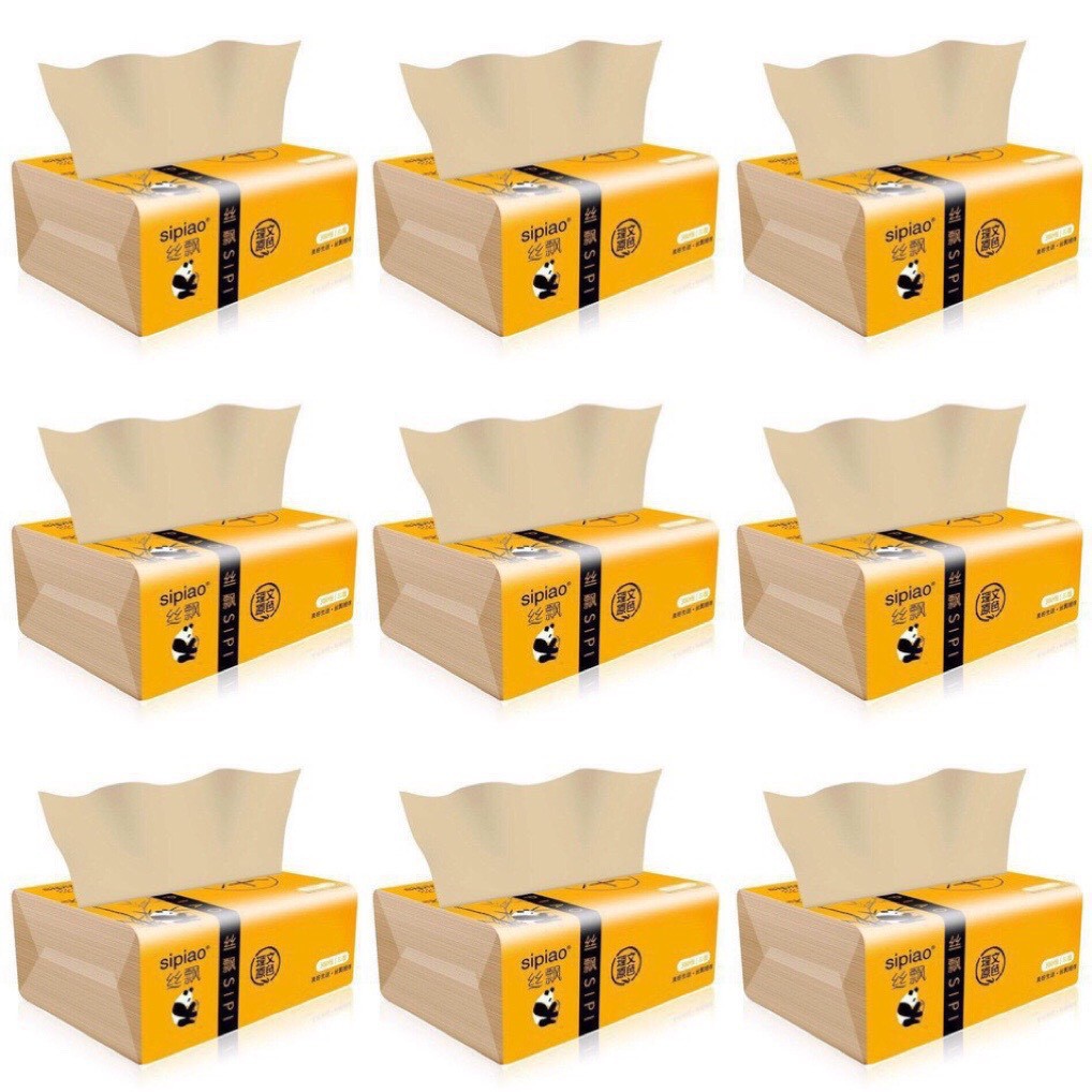 Set 15 gói giấy trúc siêu dài hàng đủ 300 tờ
