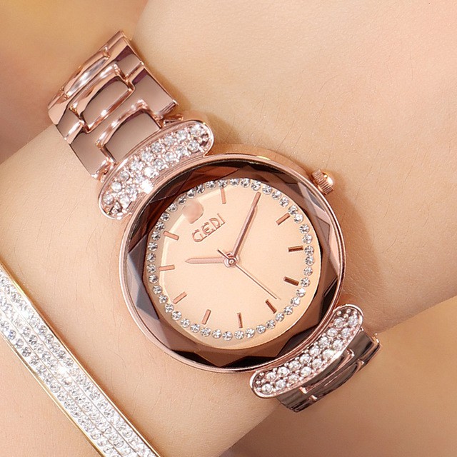 Đồng Hồ Nữ GEDI 3040, Thiết Kế Mặt 3D Thời Trang, Hiện Đại - HÀNG CHÍNH HÃNG  [CÓ VIDEO_ẢNH THẬT] | BigBuy360 - bigbuy360.vn