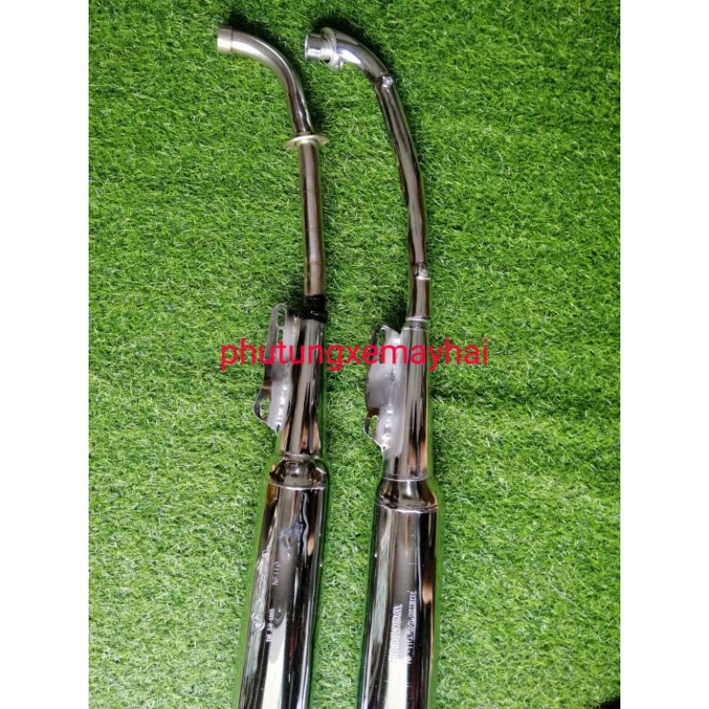Pô wave 110 giả zin dành cho các dòng Honda wave alpha nhỏ và wave thái 110 lắp như zin không cần chế msp 0174