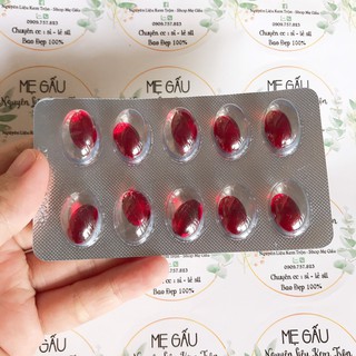 1 vỉ vitamin e đỏ 10 viên