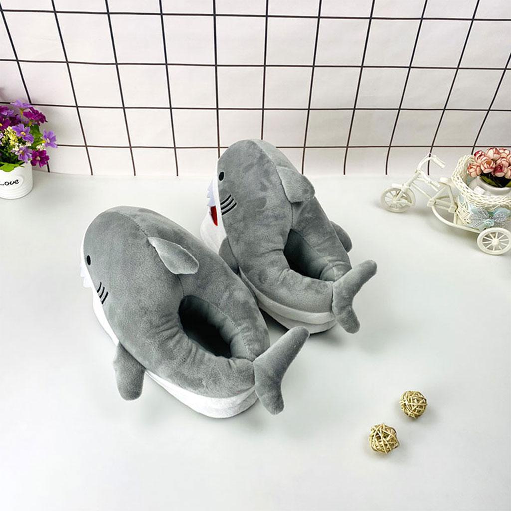 Dép Bông Đi Trong Nhà Hình Cá Mập Dễ Thương