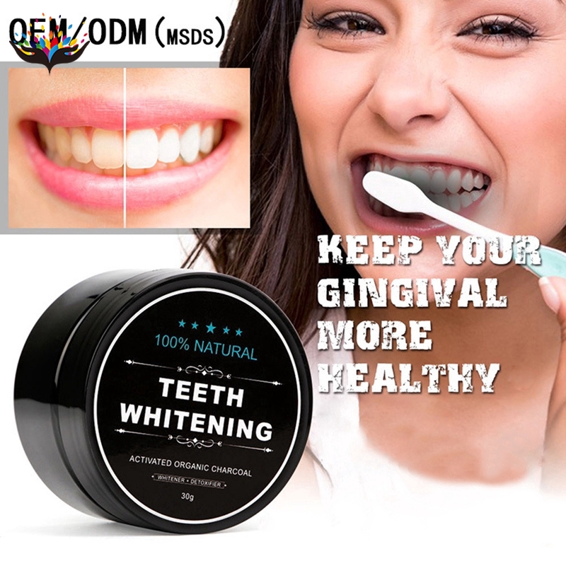 [Hàng mới về] Bột làm trắng răng dễ sử dụng chất lượng cao