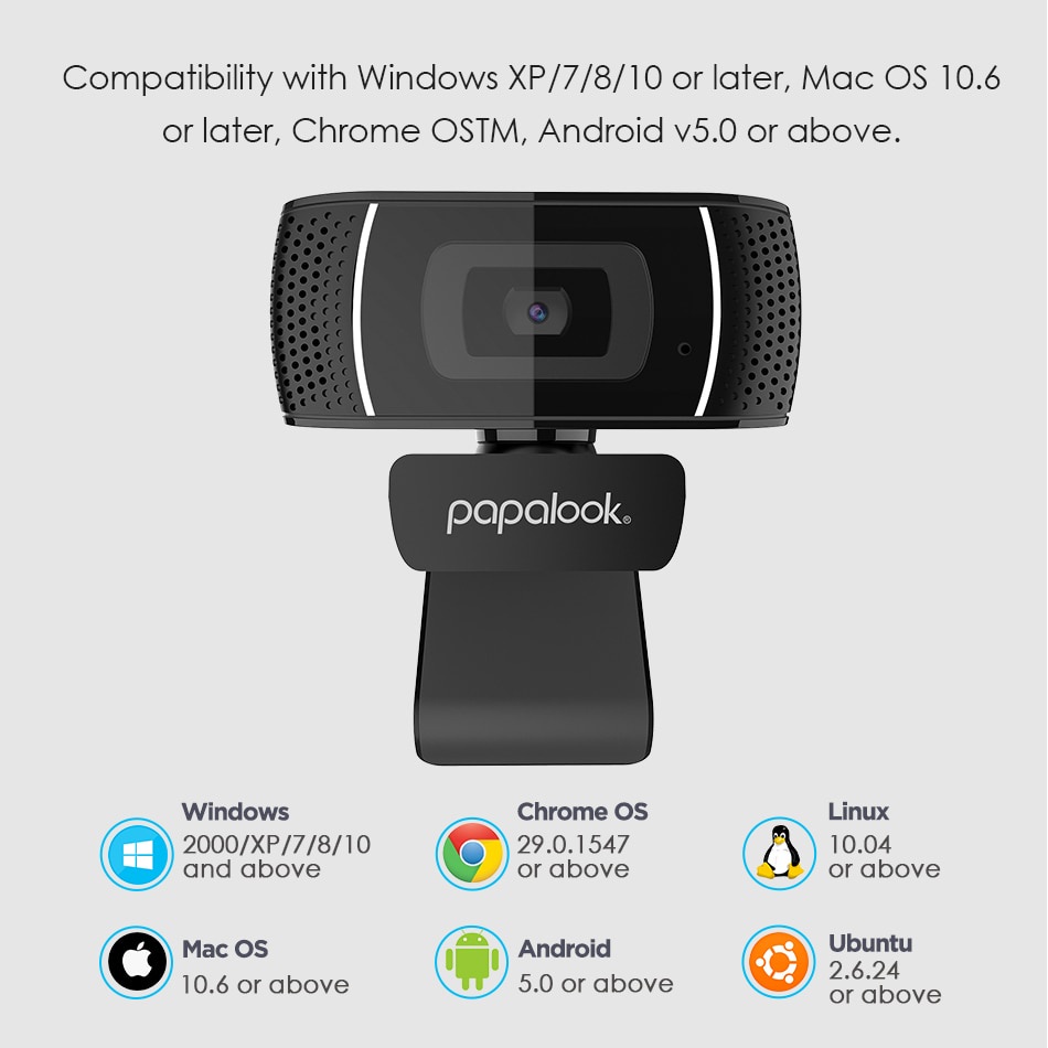 Toàn Bộ Webcam Tích Hợp Micro Hd Tự Điều Chỉnh Tiện Dụng Cho Laptop / Máy Tính / Phát Trực Tuyến Pa327 | BigBuy360 - bigbuy360.vn
