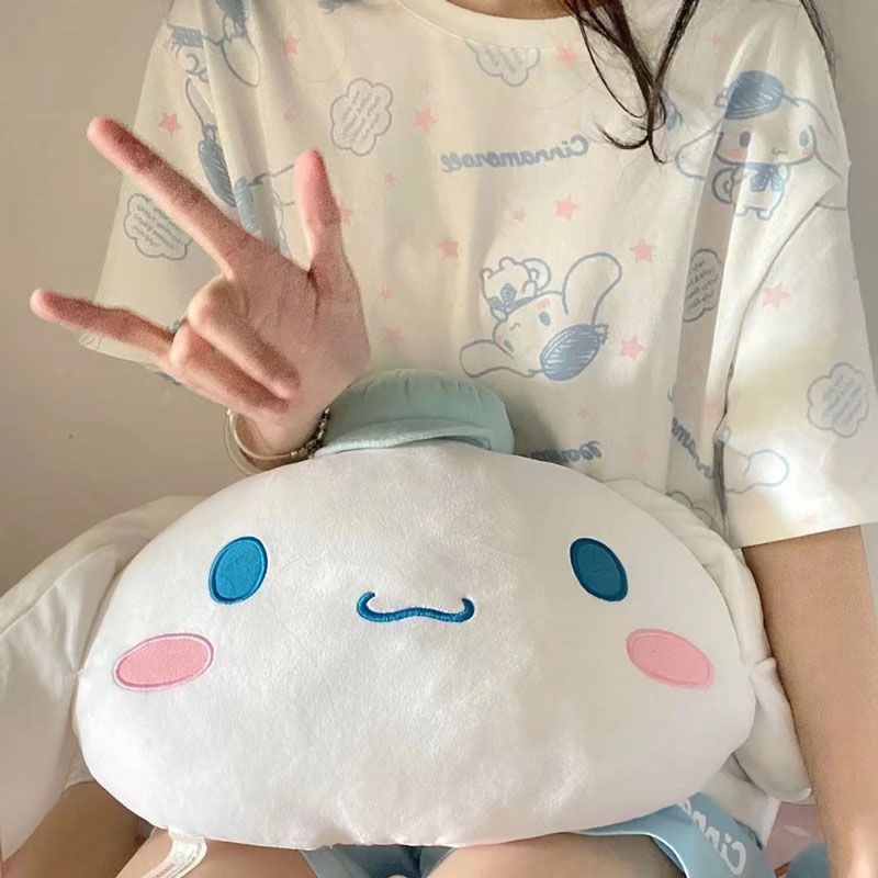 Yugui Đồ ngủ Ngắn Tay Họa Tiết Hoạt Hình Xinh Xắn Theo Phong Cách Mùa Hè Dành Cho Nữ