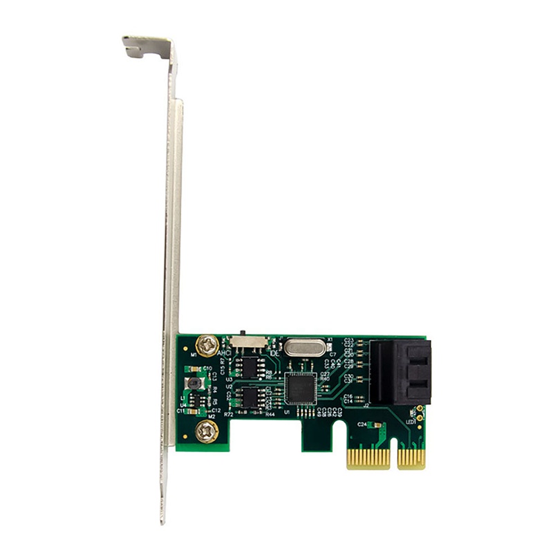 SATA Expansion Card Desktop PCIE to 2-Port SATA3.0 Adapter Expansion Card 6G Hard Disk Conversion Card with SATA Cable