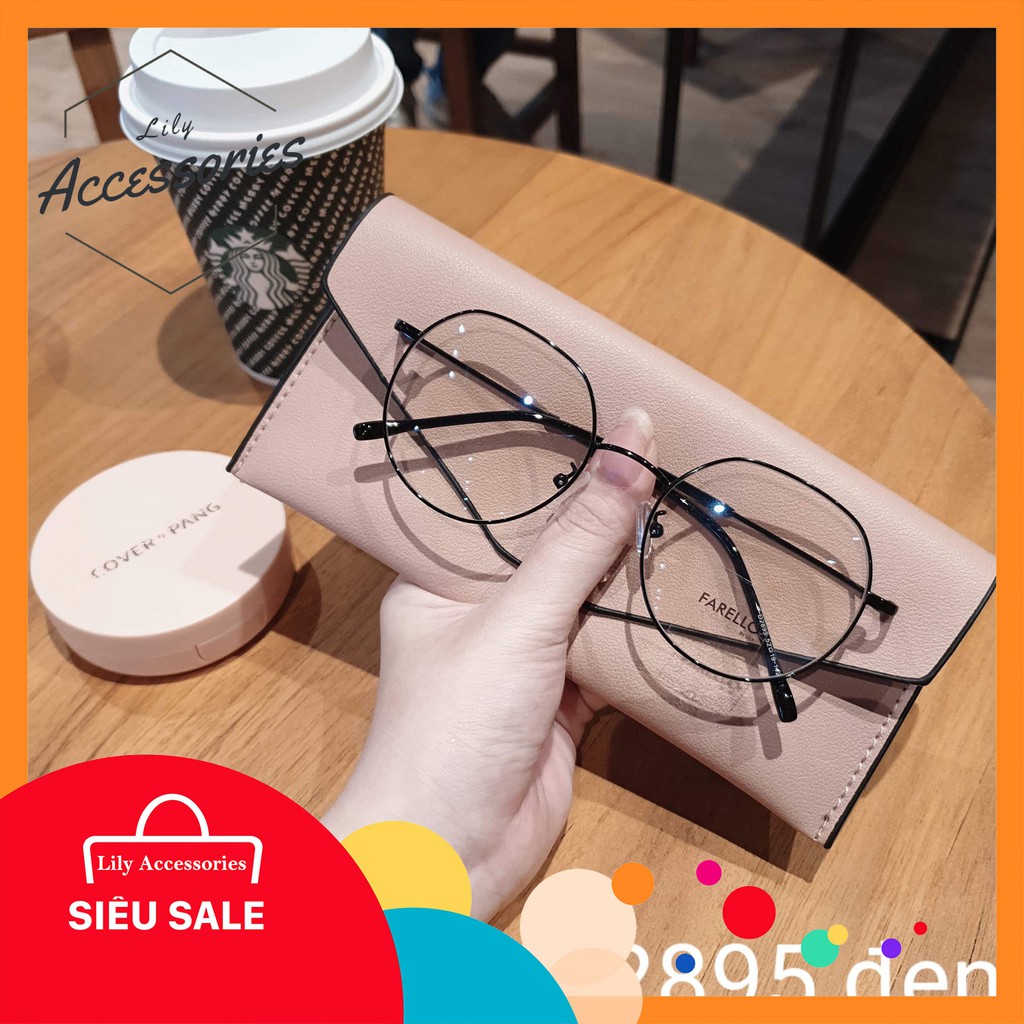 Gọng kính cận thời trang [Cắt kính mắt cận-loạn] Gọng kim loại 2895 | BigBuy360 - bigbuy360.vn