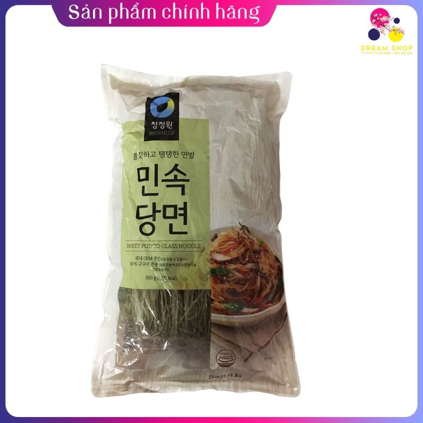 Miến Hàn Quốc/Miến khoai lang Chungjung Won 500g chính hãng