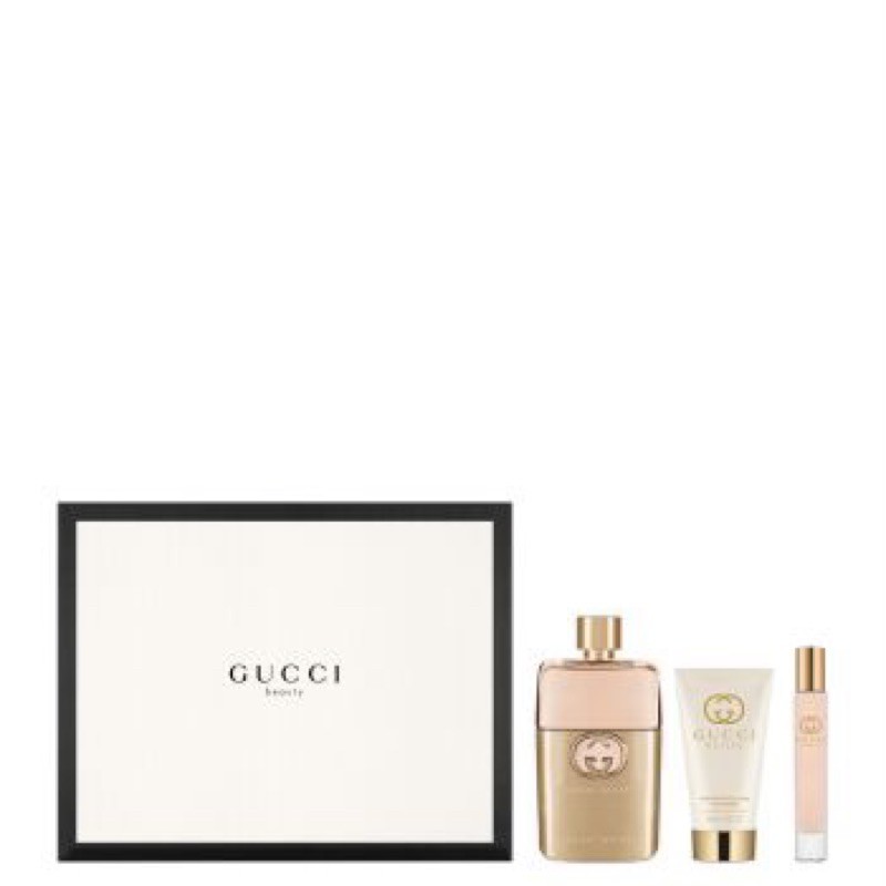 Gift Set Nước Hoa Nữ Gucci Guilty For Her EDP 3 Món