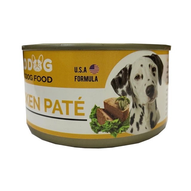 Pate Cho Cún Hello Dog 190gr vị Gà và Bò