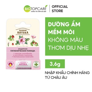 Son dưỡng môi Zelenaya Apteka tinh dầu Tầm xuân và Mầm lúa mì 3,6g - Date 2/2023