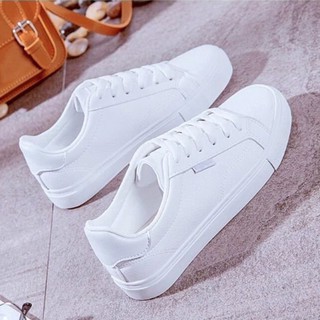 GIẦY THỂ THAO NỮ MIANSHOP GIẦY TRĂNG MÙA THU PHIÊN BẢN HÀN QUỐC GIẦY ĐẾ BĂNG