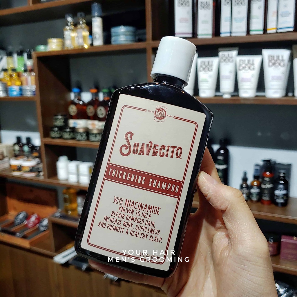 COMBO Làm Dày Tóc | Gội & Xả Suavecito Thickening Shampoo Conditioner - 237ml