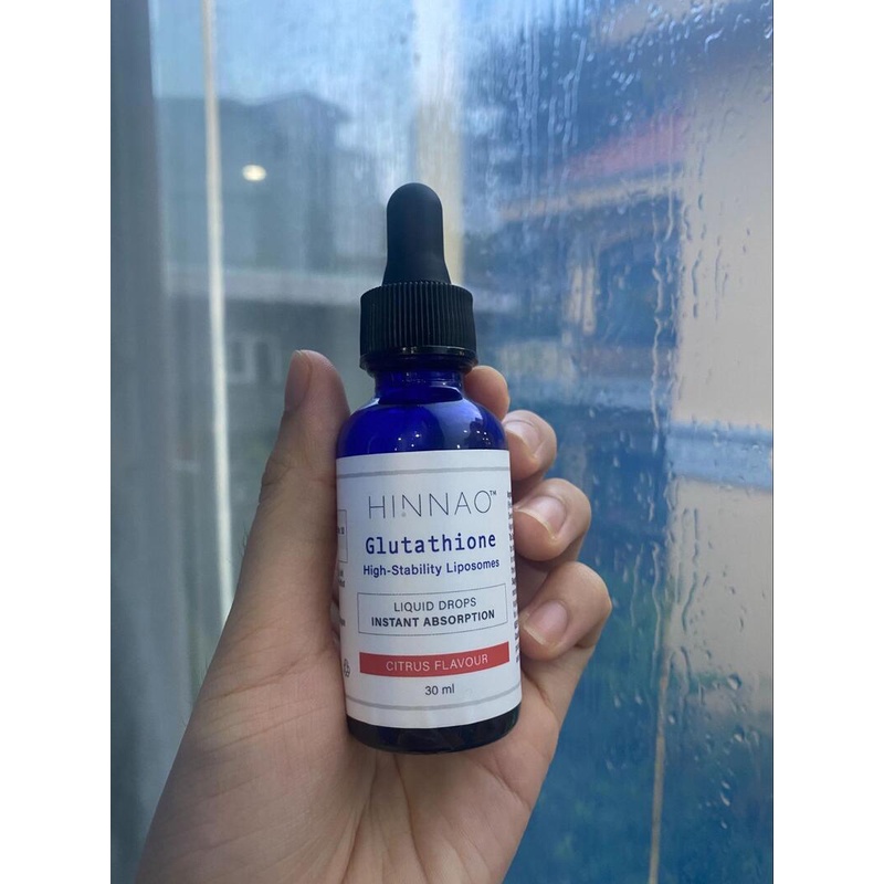 HINNAO Glutathione Thực Phẩm Bổ Sung Trắng Sáng Da 30ml