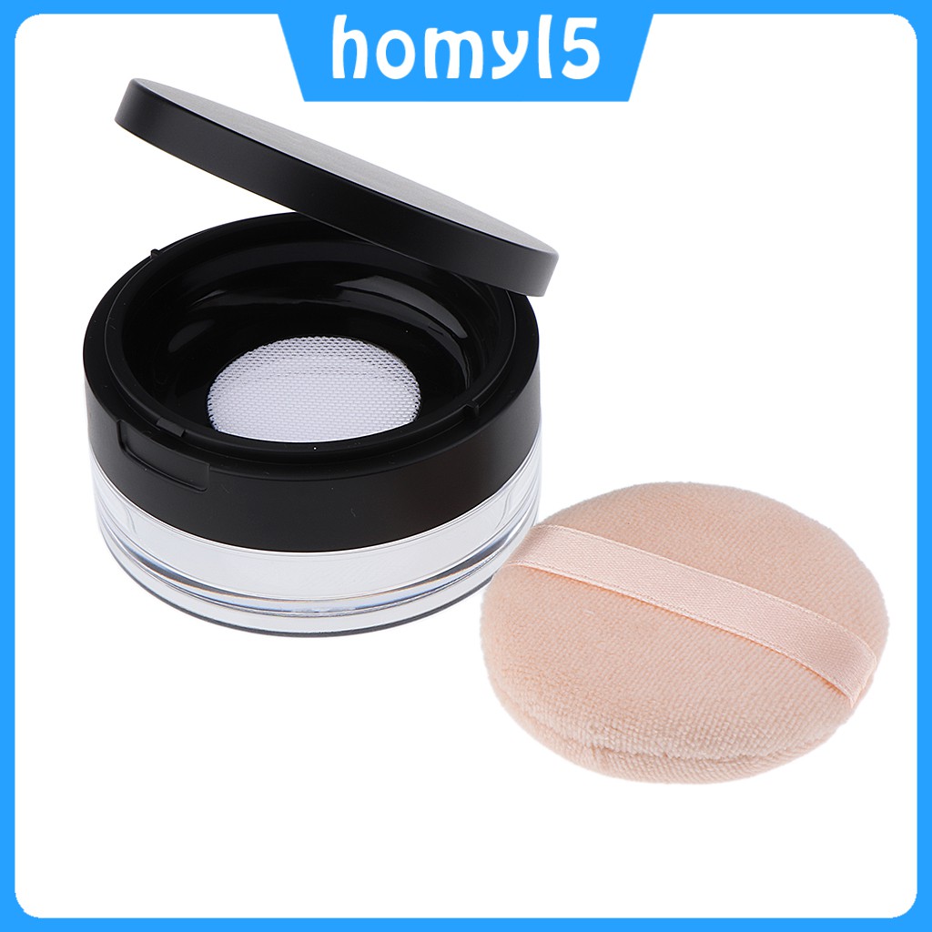 Hộp Đựng Phấn Phủ Dạng Bột 20g Kèm Mút Trang Điểm | BigBuy360 - bigbuy360.vn