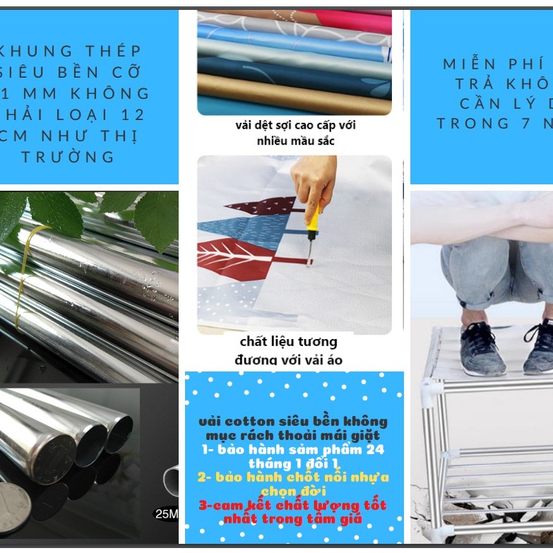 Tủ vải Kệ Đựng Đồ  đựng quần áo tủ vải khung thép titan Tủ vải Metal 2,3,4 buồng Phù Hợp Dùng Trong Thời Gian Dài