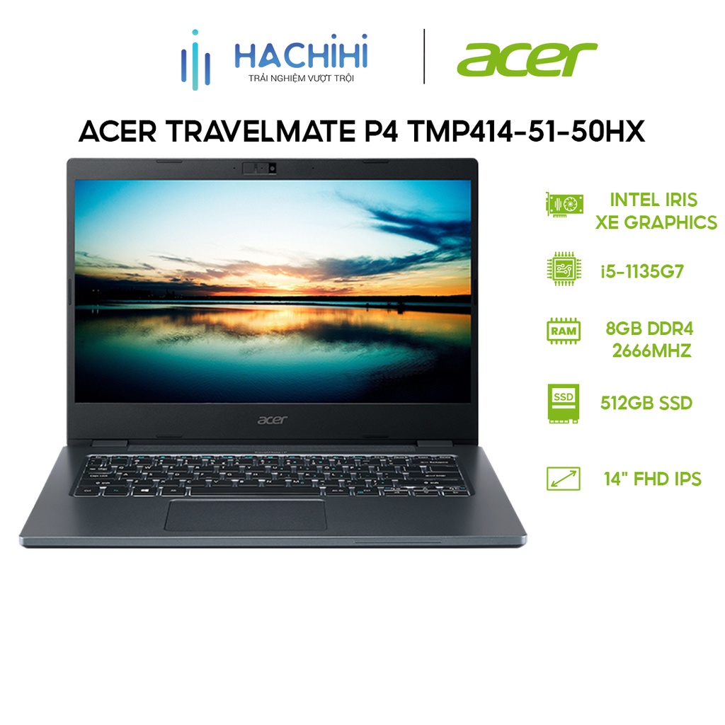Laptop Acer TravelMate P4 TMP414-51-50HX