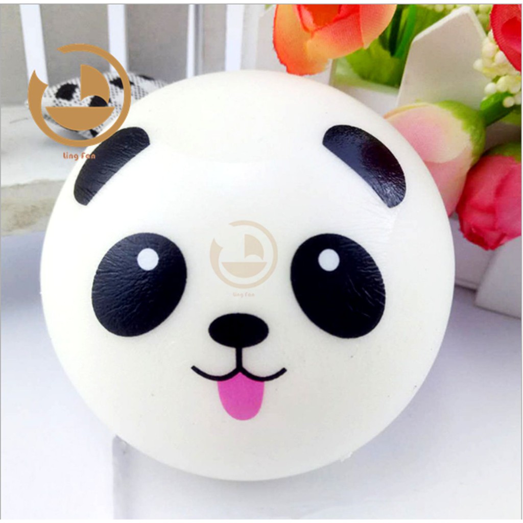 Đồ chơi Squishy chậm tăng hình gấu trúc đáng yêu 4cm