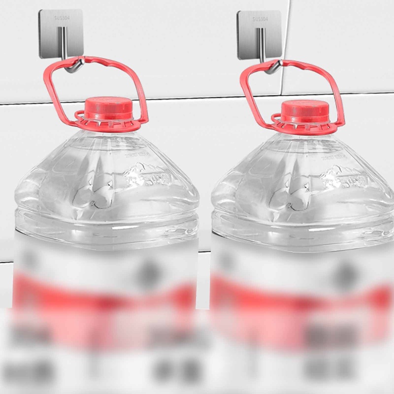 Set 5 Móc Treo Đồ Gắn Tường Bằng Thép Không Gỉ Chất Lượng Cao