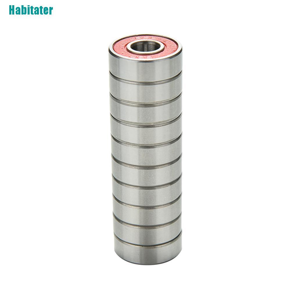 Set 10 Phụ Kiện Gắn Giày Trượt Patin ABEC-9 Kích Thước 8 * 22 * 7