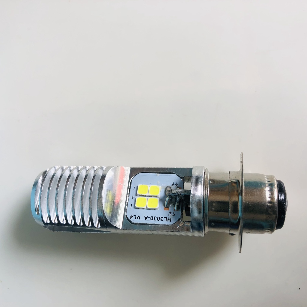 / Đèn Xe Máy/ Đèn Pha OSRAM H4 Led 3 Cob 6000K Cho Ánh Sáng Trắng 2000Lm 18W, tuổi thọ dài, tiết kiệm năng