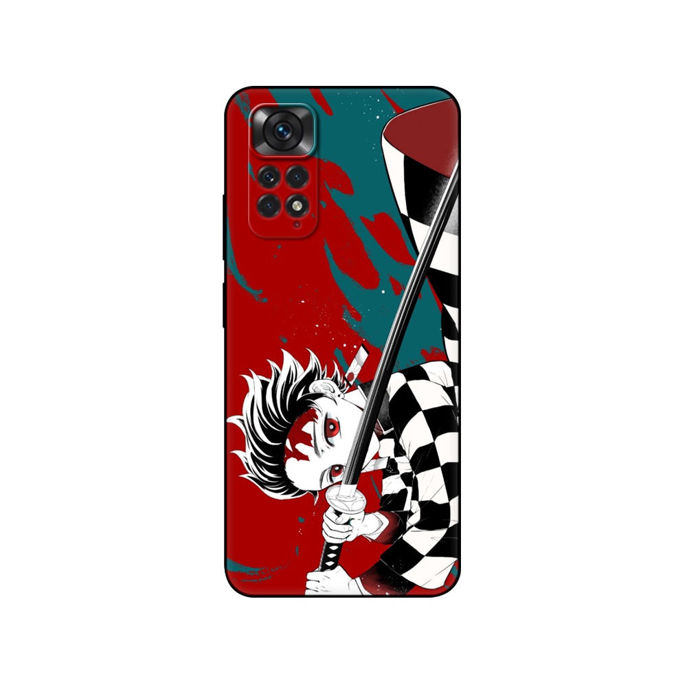 Ốp Điện Thoại Tpu Silicon Mềm Hình Demon Slayer Cho Xiaomi Redmi Note 11 Pro 5G 4G 11S POCO M4 X4 Pro 4G 5G