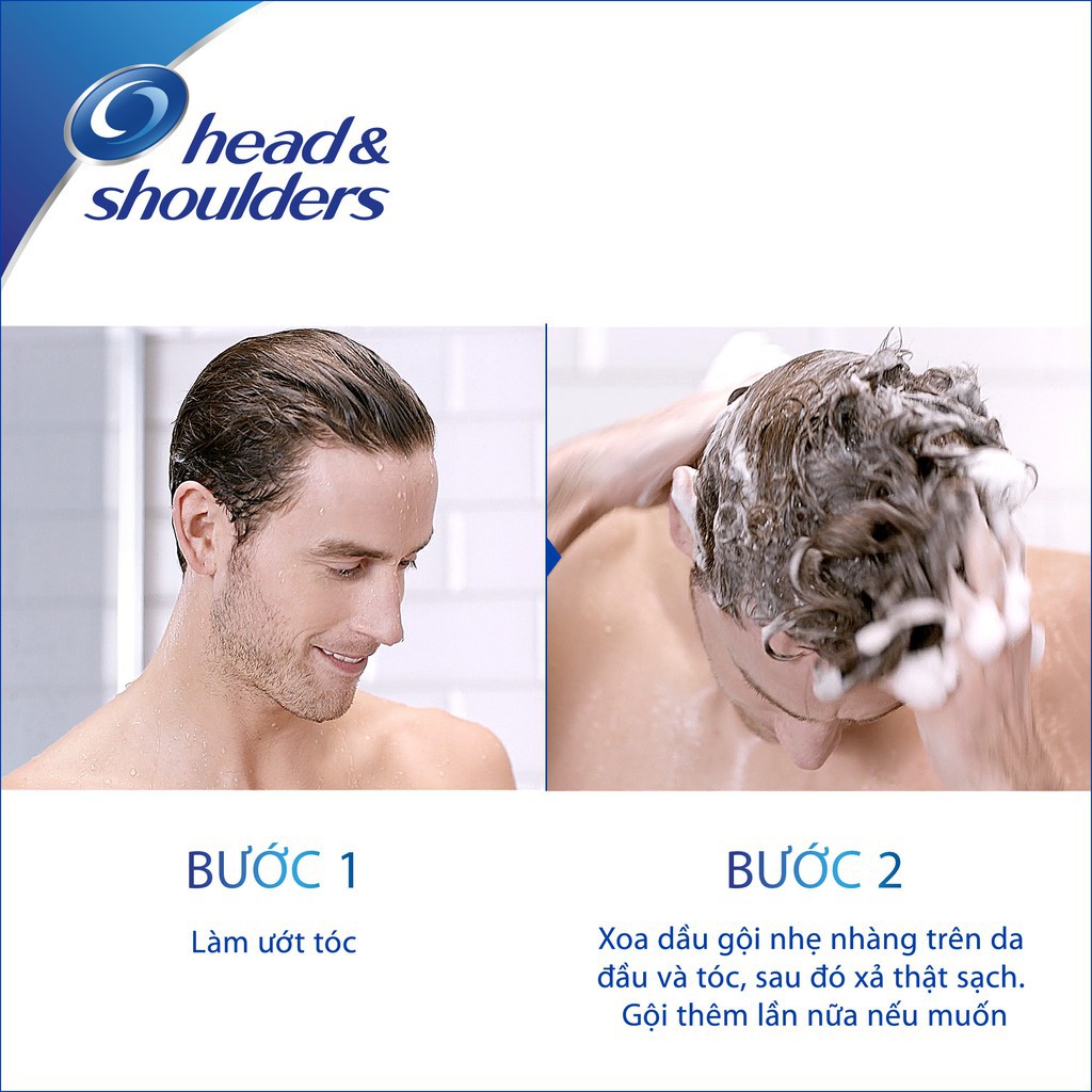 [Mua 1 tặng 1] Combo 2 chai Dầu Gội Head&Shoulders Bạc Hà Mát Lạnh chai 1200ml | BigBuy360 - bigbuy360.vn
