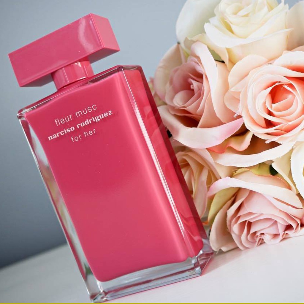 Nước hoa nữ Narciso Rodriguez Fleur Musc For Her EDP Narciso đỏ hương hoa cỏ cuốn hút quyến rũ