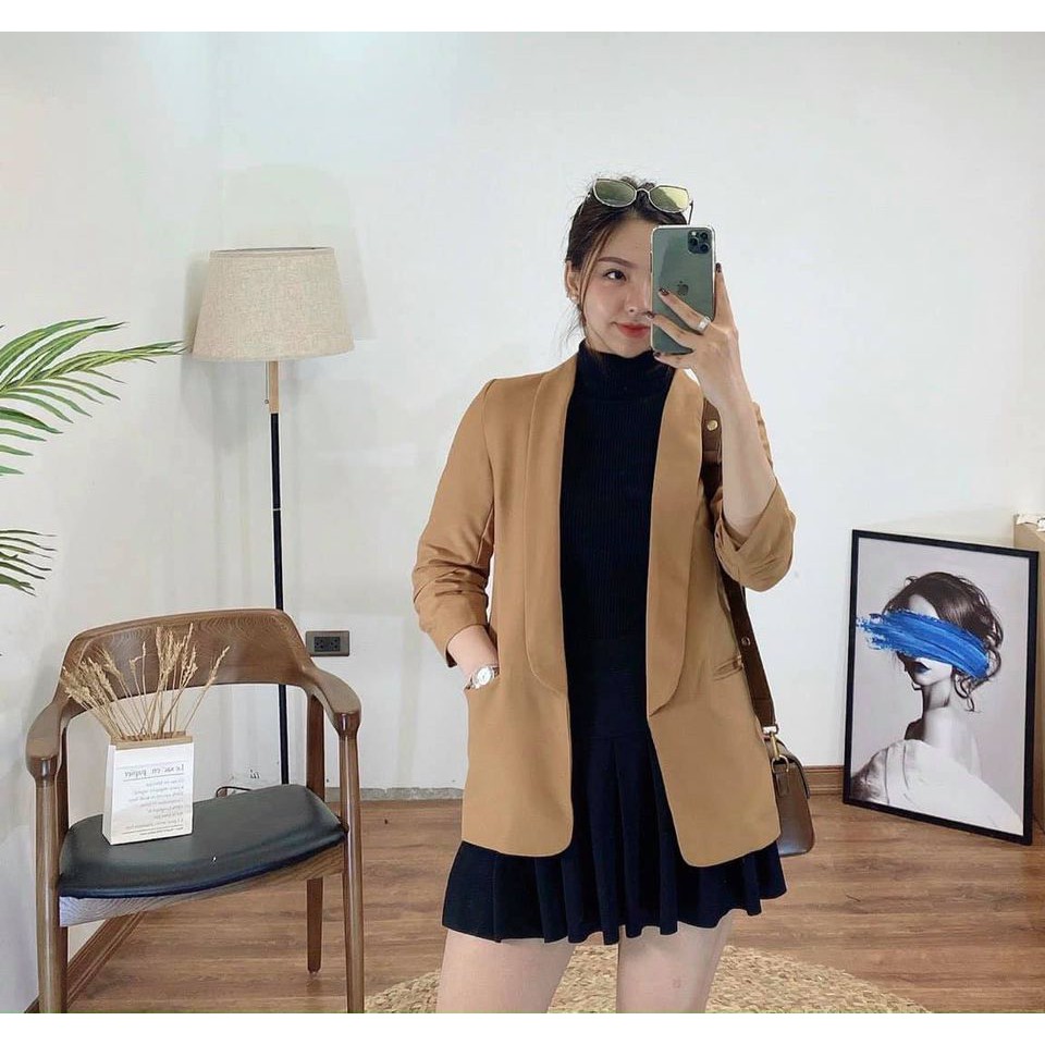 [GIÁ CỰC TỐT] AK42 Blazer B.S.K tay nhún 3 màu cực đẹp | BigBuy360 - bigbuy360.vn