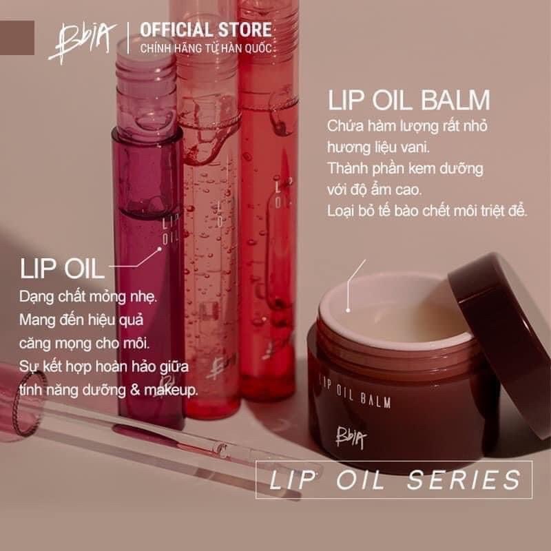 [Có bill]Son dưỡng môi dạng dầu Bbia lip oil