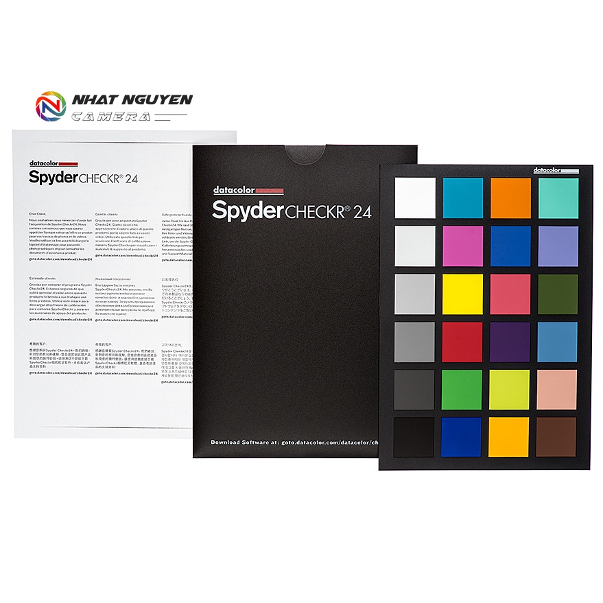 Cân màu cảm biến máy chụp, máy quay Spyder CHECKR24 - Datacolor SpyderCHECKR24