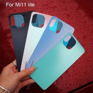 Nắp đậy pin mặt sau có băng keo dán thay thế cho xiaomi mi 11 lite 5g