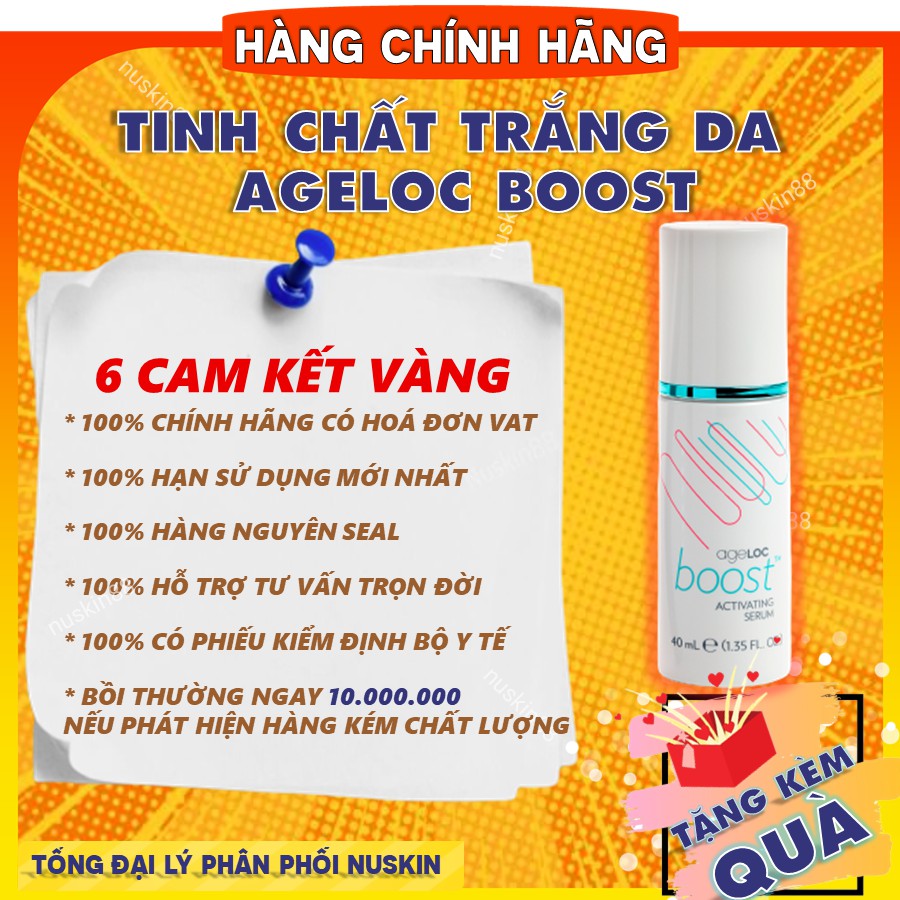 Serum Tinh Chất Chạy Máy Ageloc Boost Nuskin