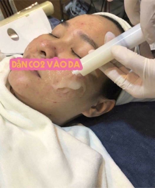 Hộp nạ thải độc Co2 DJ cacborn therapy thải độc da chuyên sâu