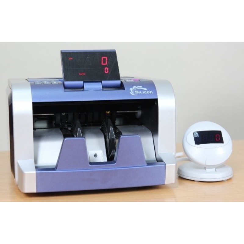 Máy Đếm Tiền Silicon Thế Hệ Mới MC-2300, Tự động, đếm tiền giấy và polime, VNĐ và ngoại tệ, cho doanh nghiệp, ngân hàng