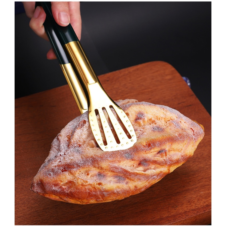 Kẹp Gắp Thức Ăn Bằng Thép Không Gỉ 304