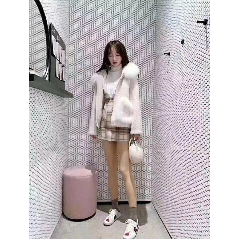 Áo Khoác Lông Nữ Thời Trang Mùa Đông Quảng Châu Cao Cấp | BigBuy360 - bigbuy360.vn