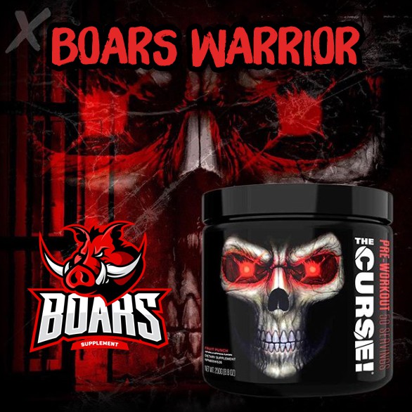 THE CURSE - TĂNG SỨC MẠNH PREWORKOUT SIÊU TIẾT KIỆM (50 LẦN DÙNG)