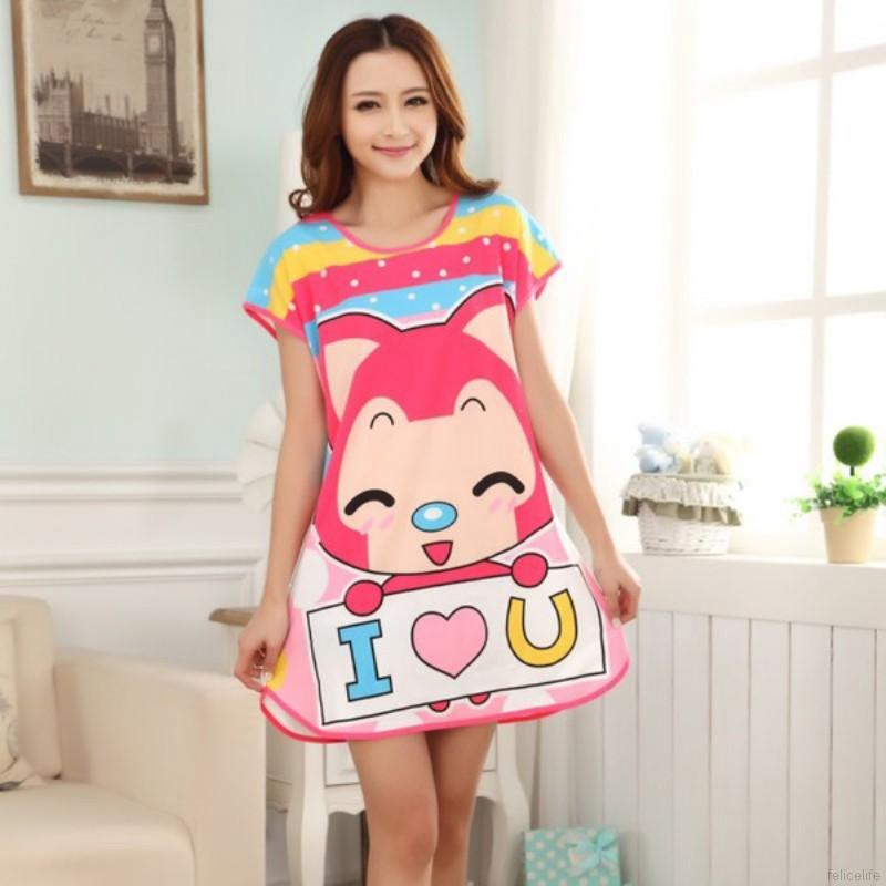 Đầm ngủ hình hoạt hình dễ thương cho nữ | BigBuy360 - bigbuy360.vn