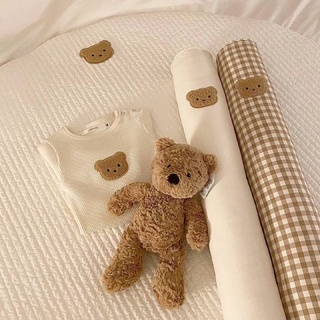 Gối ôm gấu kẻ caro