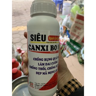Phân bón lá siêu bo - canxi - chống rụng bông