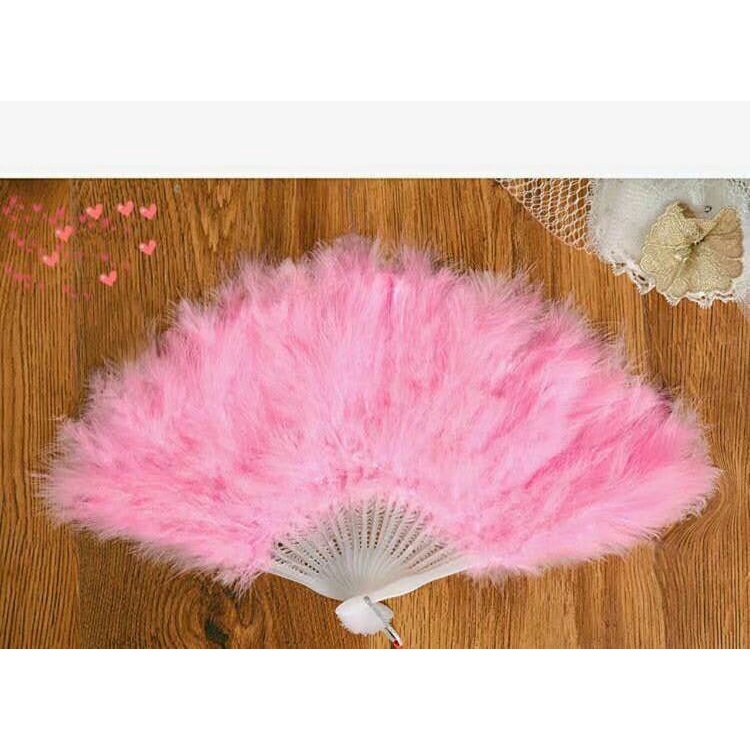 Quạt Lông Vũ Dùng Làm Đạo Cụ Chụp Ảnh Cho Người lớn Và Trẻ em